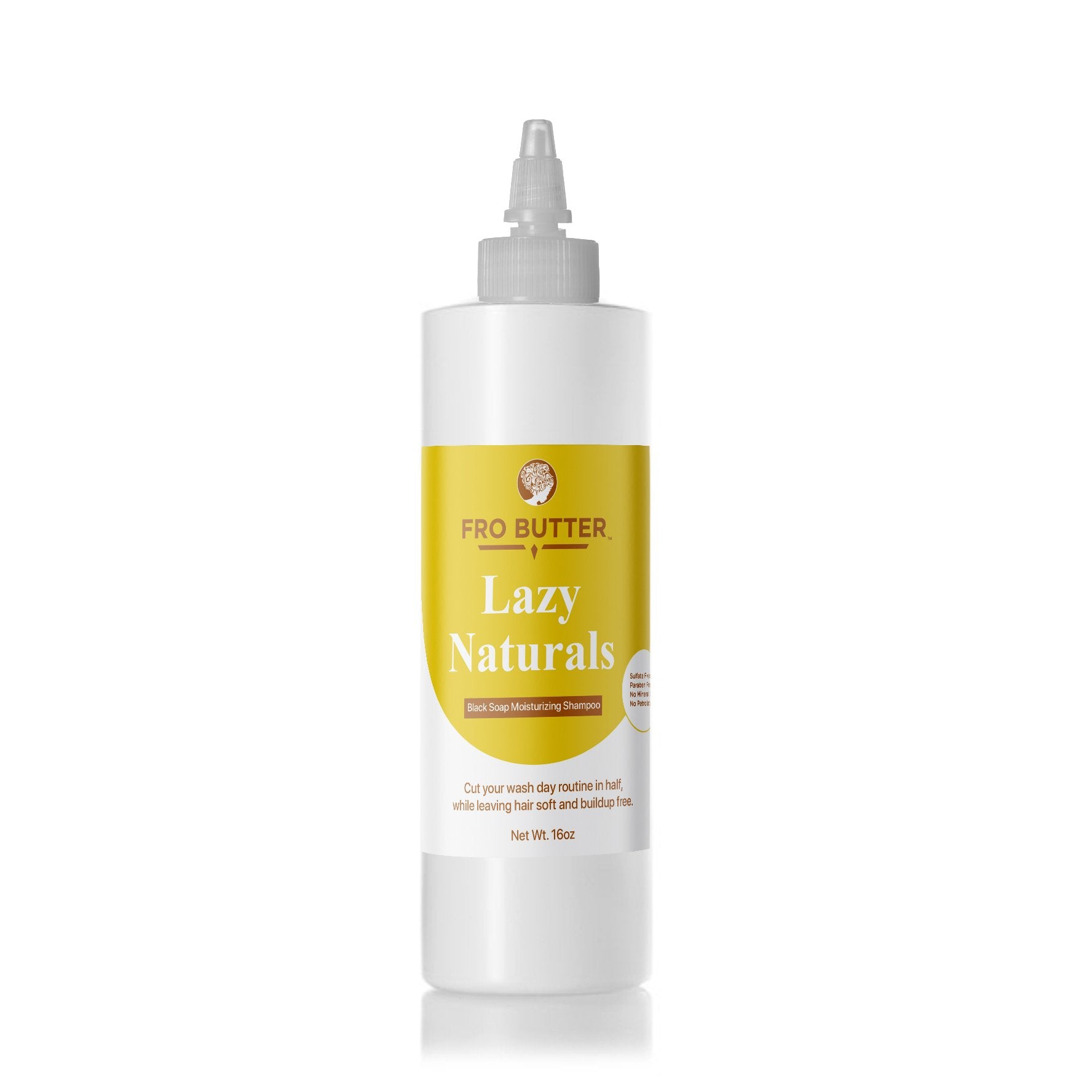 Lazy Naturals 2-in-1 Shampoo and Conditioner Fro Butter
